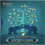 Колекційна срібна монета "GOOD LUCK - Слон" GILDED 28,28 г 2013 рік - Зображення 4