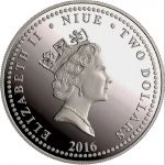 Коллекционная серебряная монета "Год Обезьяны" 31,1 г 2016 год — изображение 3