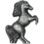 Колекційна срібна монета "Рік Коня"  31,1 г 2026 рік - Зображення 3
