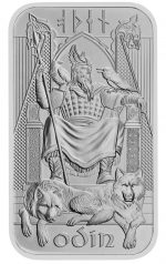 Колекційний срібний злиток "ODIN" 31,1 г - Зображення 3