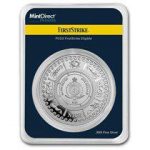 Коллекционная серебряная монета "Морской Змей" 31,1 г 2024 год — изображение 4