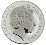 Колекційна срібна монета “Кенгуру” 31,1 г 2013 рік - Зображення 2
