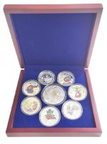 Коллекционный набор серебряных монет "Обереги украинского народа" — изображение 2