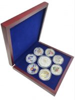 Коллекционный набор серебряных монет "Обереги украинского народа"