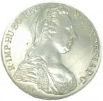 Колекційна срібна монета “1 талер - Марія Терезія” 28,06 г 1780 рік