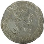 Коллекционная серебряная монета "Серебряный талер" 27,68 г 1641 год — изображение 2