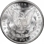 Колекційна срібна монета "Morgan Dollars (Морган)" 26,73 г 1890 рік - Зображення 2