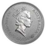 Коллекционная платиновая монета "Коала" 1,55 г 1991 год — изображение 2