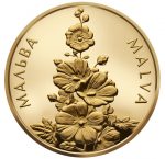 Колекційна золота монета “Мальва” 1,24 г 2012 рік
