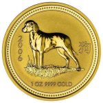 Колекційна золота монета “Lunar I – Рік Собаки” 31,1 г 2006 рік