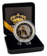 Колекційна срібна монета “Лев Британії” Gold Black Empire Edition 31,1 г 2025 рік