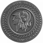 Коллекционная серебряная монета "Гордиев узел - змея" 62,2 г 2021 год — изображение 3