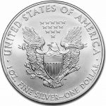 Коллекционная серебряная монета "Американский Орел Liberty" 31,1 г 2012 год — изображение 2