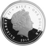 Коллекционная серебряная монета "Год Коня" 15,55 г 2014 год — изображение 2