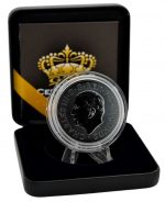 Колекційна срібна монета “Лев Британії” Gold Black Empire Edition 31,1 г 2025 рік - Зображення 2