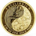 Колекційна золота монета “Equilibrium  - Рівновага” 3,11 г 2024 рік