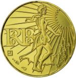 Колекційна золота монета "La Semeuse - Сівачка” 3,11 г 2008 рік
