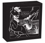 Колекційна срібна монета “Lunar III - Рік Коня” GILDED 31,1 г 2026 рік - Зображення 5