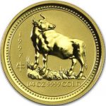 Колекційна золота монета “Lunar I – Рік Бика” 7,78 г 1997 рік