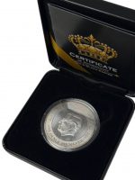 Колекційна срібна монета “Афінська Сова” Gold Black Empire Edition 31,1 г - Зображення 4