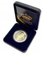 Колекційна срібна монета “Афінська Сова” Gold Black Empire Edition 31,1 г - Зображення 2