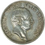 Колекційна срібна монета “3 марки” Фрідріх Август III 16,67 г 1908-1913 роки Саксонія