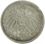Колекційна срібна монета "2 марки" Вільгельм ІІ 11,11 г 1891-1912 роки - Зображення 2