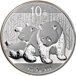 Колекційна срібна монета “Китайська Панда” 30 г 2010 рік