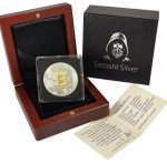 Колекційна срібна монета "Bitcoin - Біткоін" 21 г - Зображення 2