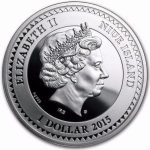 Коллекционная серебряная монета "Вера" 17,5 г 2015 год — изображение 3