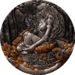 Колекційна срібна монета "Frigg - Фрігг" 62,2 г 2025 рік