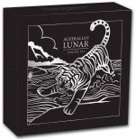 Колекційна срібна монета “Lunar IІІ - Рік Тигра” PROOF 15,55 г 2022 рік - Зображення 4