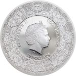 Коллекционная серебряная монета "Феникс - китайский фарфор" 50 г 2017 год — изображение 3