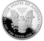 Колекційна срібна монета "Американський Орел Liberty PROOF" 31,1 г 1995 рік - Зображення 3