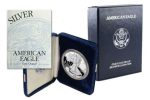 Колекційна срібна монета "Американський Орел Liberty PROOF" 31,1 г 1995 рік - Зображення 2