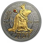 Колекційна срібна монета "Рік Щура - Цар Щурів" 10 г 2020 рік