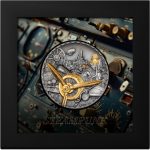 Колекційна срібна монета "Steampunk - Літак" 93,3 г 2025 рік - Зображення 2