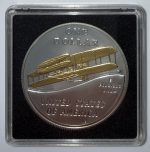 Колекційна срібна монета "Liberty - Перший політ" GILDED 26,73 г 2003 рік