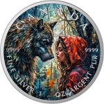 Колекційна срібна монета "Червона Шапочка" 31,1 г 2025 рік