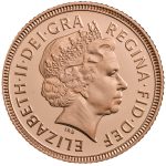 Колекційна золота монета "1/2 Соверен" 3,99 г 1998 - 2015 роки - Зображення 2