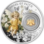 Колекційна срібна монета "ANGEL OF FAITH  - Ангел" 14,14 г 2024 рік