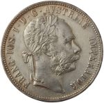 Колекційна срібна монета “1 флорин - Франц Йосиф І” 12,34 г 1872-1892 роки