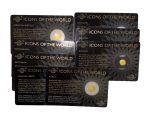 Колекційна золота монета "ICONS OF THE WORLD - Ікони Світу" 0,155 г - Зображення 4