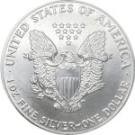 Колекційна срібна монета "Американський Орел Liberty" 31,1 г 1986 рік - Зображення 2