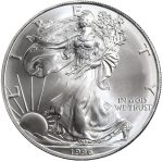 Колекційна срібна монета "Американський Орел Liberty" 31,1 г 1996 рік