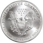 Колекційна срібна монета "Американський Орел Liberty" 31,1 г 1996 рік - Зображення 2