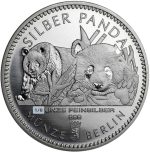 Колекційна срібна монета "SILBER PANDA - Срібна Панда" 3,89 г 2016 рік