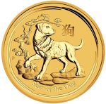 Колекційна золота монета “Lunar IІ – Рік Собаки” 31,1 г 2018 рік