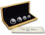 Коллекционный набор платиновых монет "Кленовый Лист - Commemorative Maple Leaf Issue" 1989 год — изображение 4