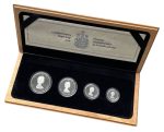 Коллекционный набор платиновых монет "Кленовый Лист - Commemorative Maple Leaf Issue" 1989 год — изображение 2